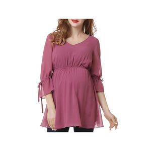 Elegant Mauve Women's Blouse